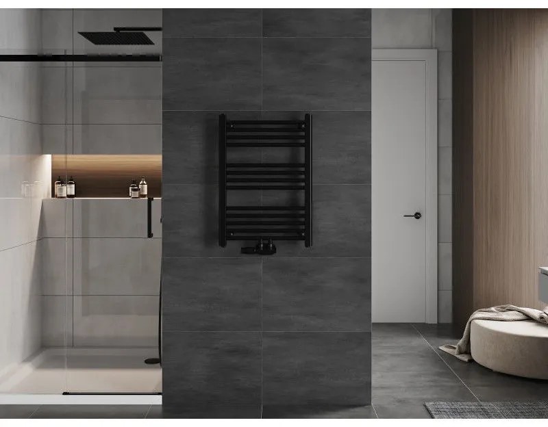 Mexen Mars, vykurovacie teleso 700 x 500 mm, 284 W, čierna, W110-0700-500-00-70