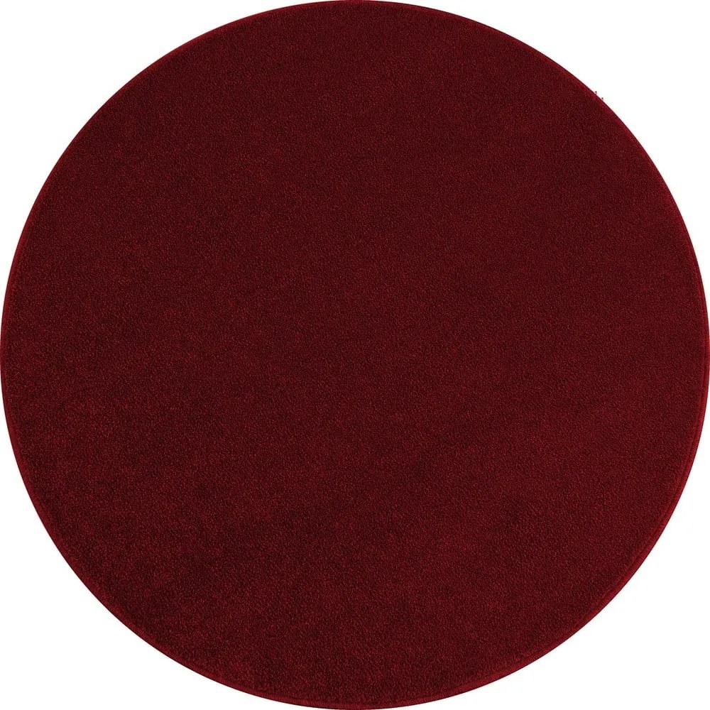 Vínový okrúhly koberec ø 160 cm Ata – Ayyildiz Carpets