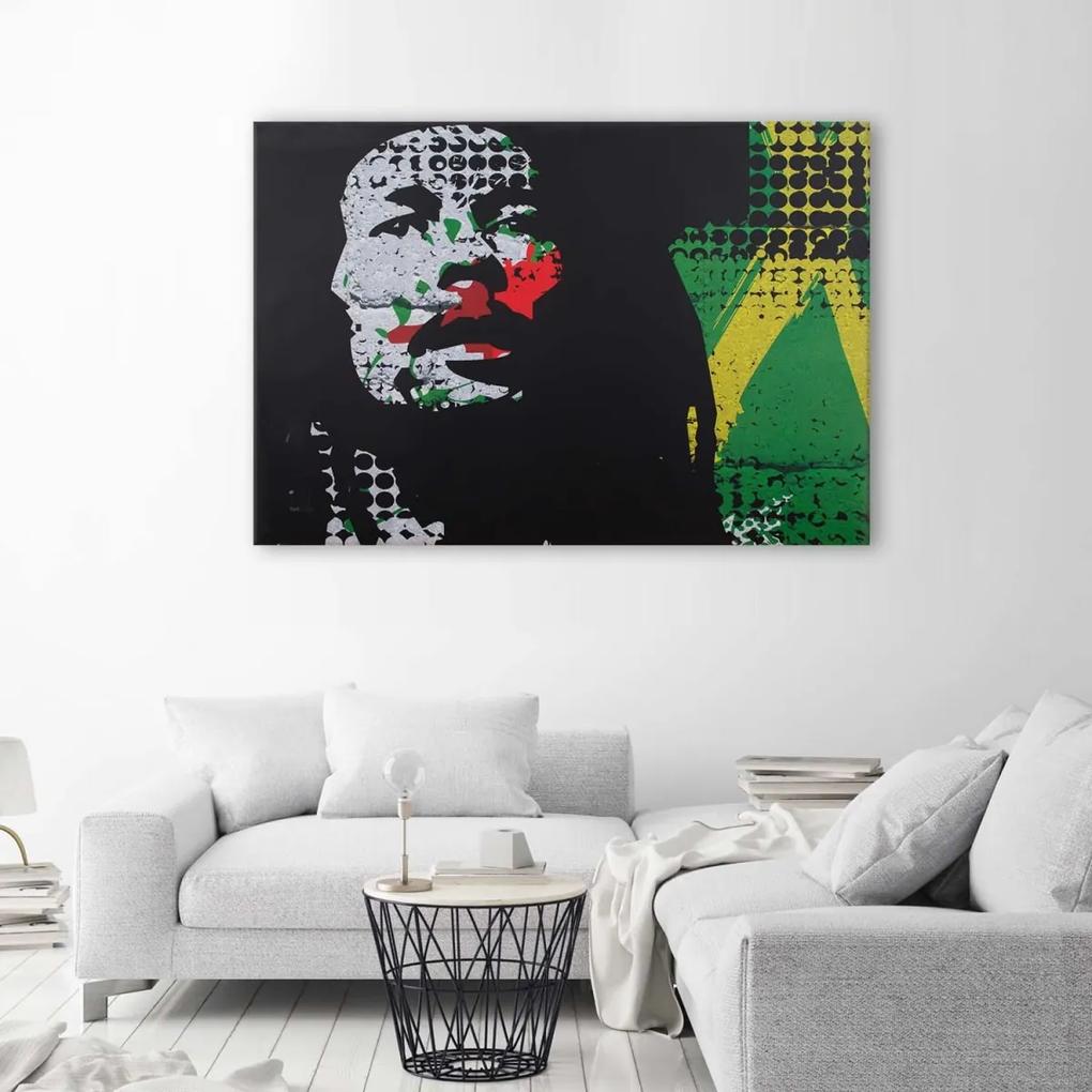 Obraz na plátně Bob Marley Reggae hudba - 120x80 cm