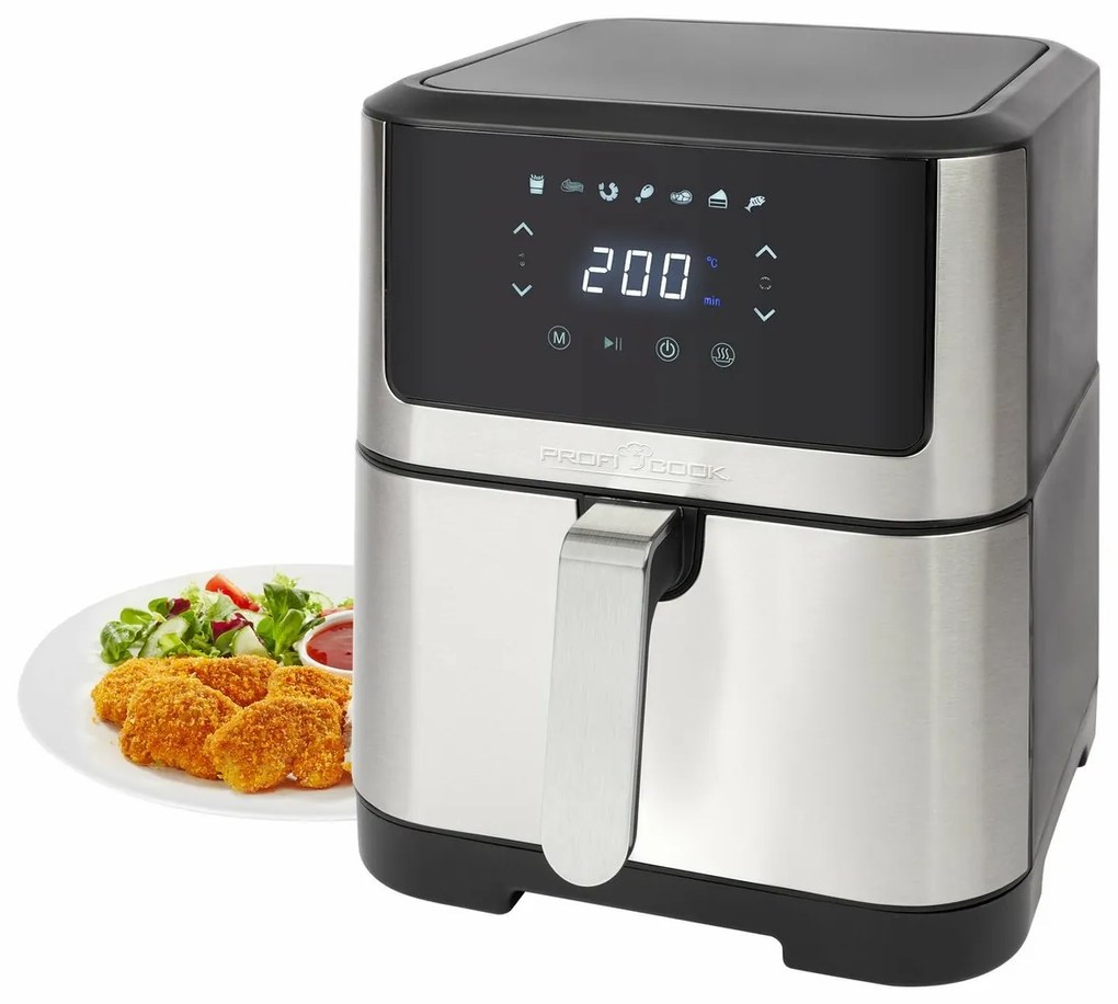 ProfiCook FR 1269 H teplovzdušná fritéza, 8 l