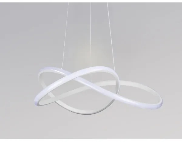 Stmievateľný LED luster na lane LED/85W/230V 3000-6500K + diaľkové ovládanie