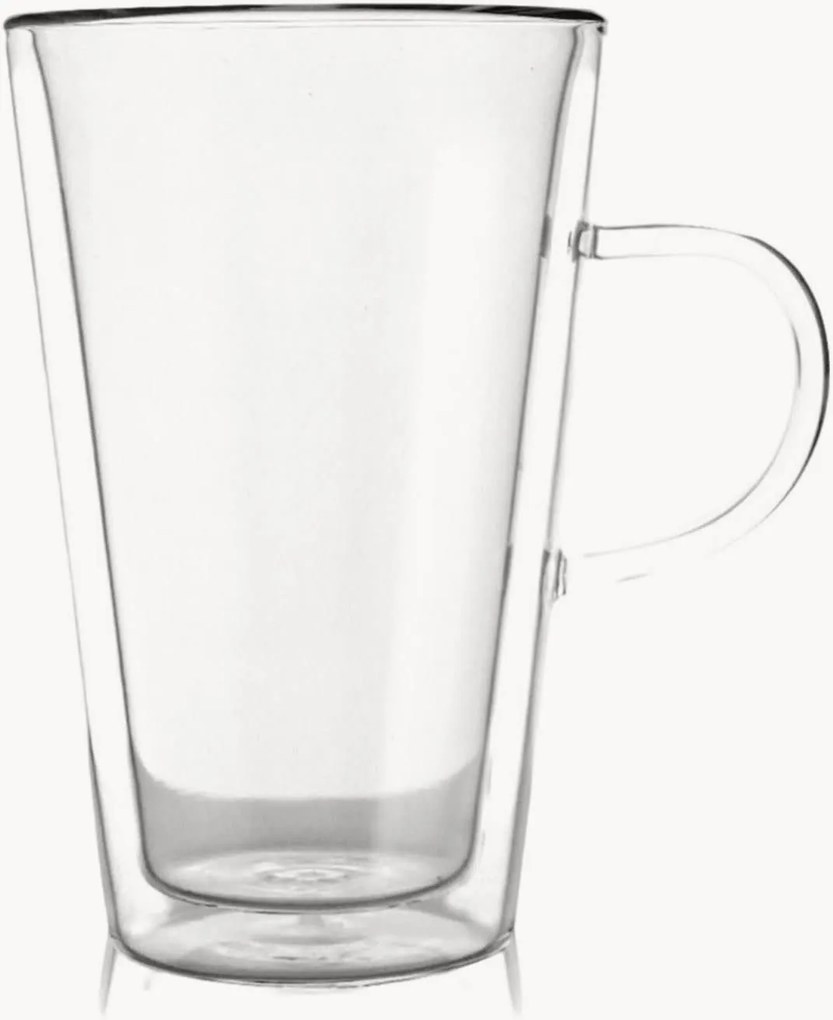 Borosilikátové poháre na latte macchiato Amo I, 2 ks