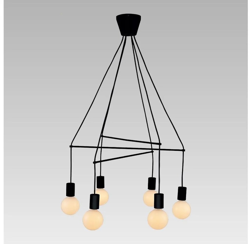 Prezent 17200 - Luster na lanku TWIG 6xE27/40W/230V