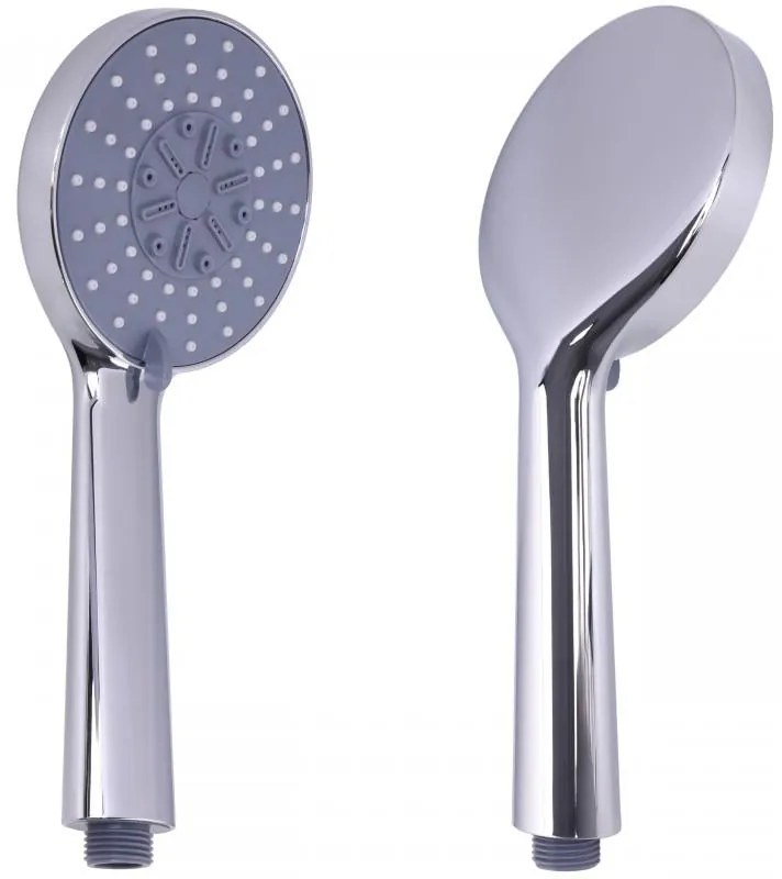 Erga Samba, 5-funkčná ručná sprchová hlavica, chrómová, ERG-YKA-BP.SAMBA-CHR