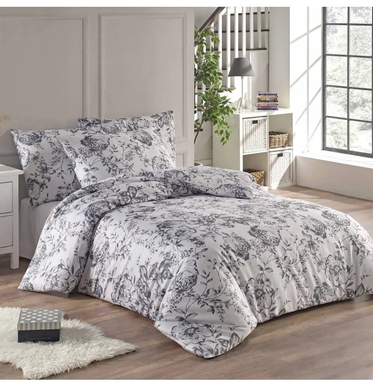 Obliečky Evita satén EMI, Štandardný set jednolôžko obsahuje 1x 140x200 + 1x 70x90