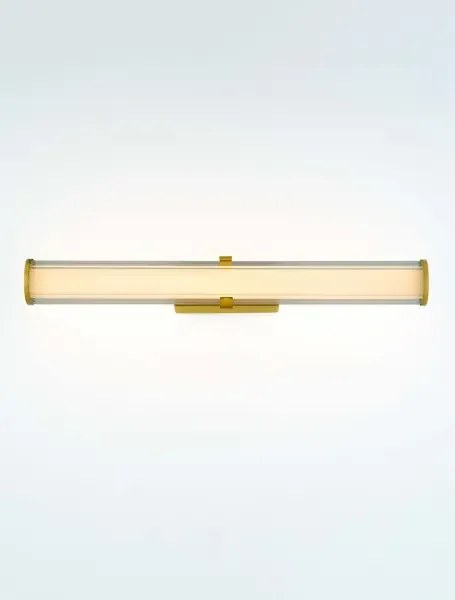 LED zlaté svietidlo na stenu Hedula 63