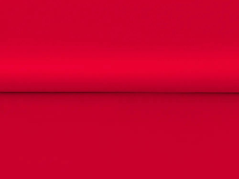 Látka bavlnený satén ST-010 Sýto červená - šírka 280 cm