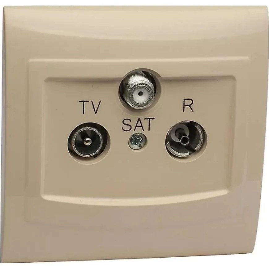 Zásuvka RTV – SAT V GPA-VS