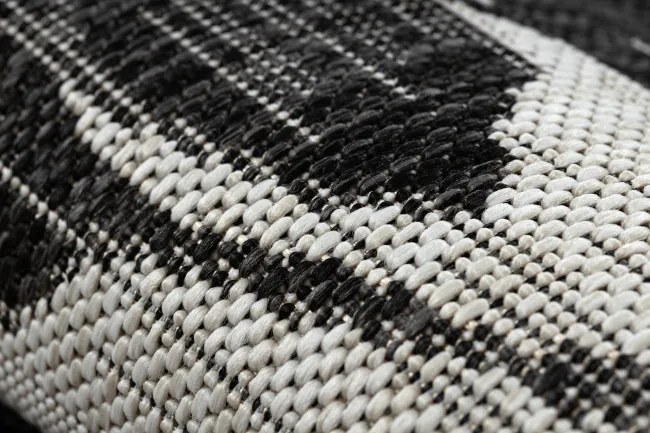 Koberec ORGANIC 2735 krémový / čierny / naturálny