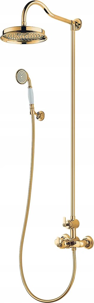 Termostatická Sprchová Batéria So Zlatým Stĺpom