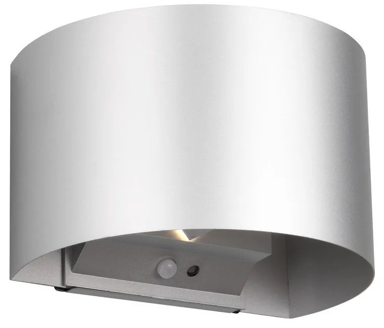 LED nástenné vonkajšie svietidlo so senzorom pohybu (výška 10 cm) Talent – Reality