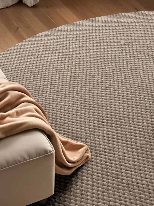 Koberec Elle Decoration Lyon Beans naturálny / béžový kruh