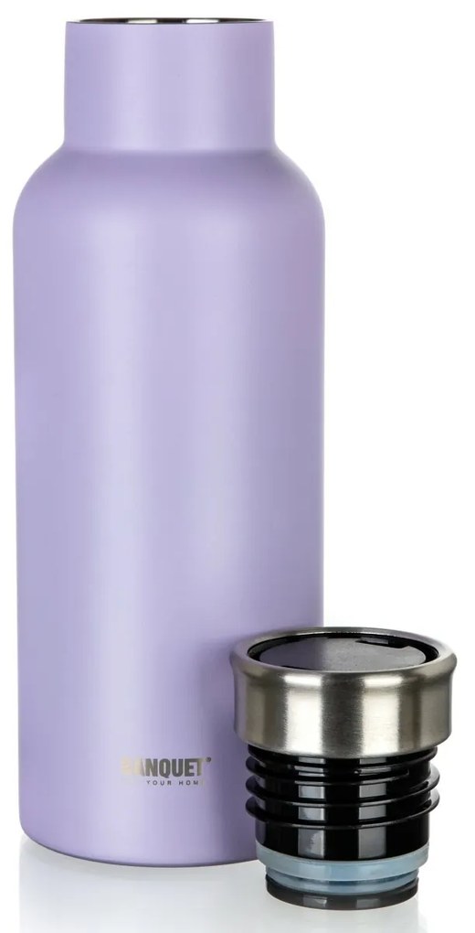 Banquet Termoska nehrdzavejúca CALA 450 ml, lilaml, lila