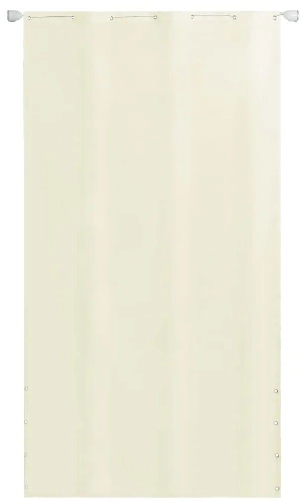 vidaXL Balkónová markíza krémová 140 x 240 cm oxfordská tkanina