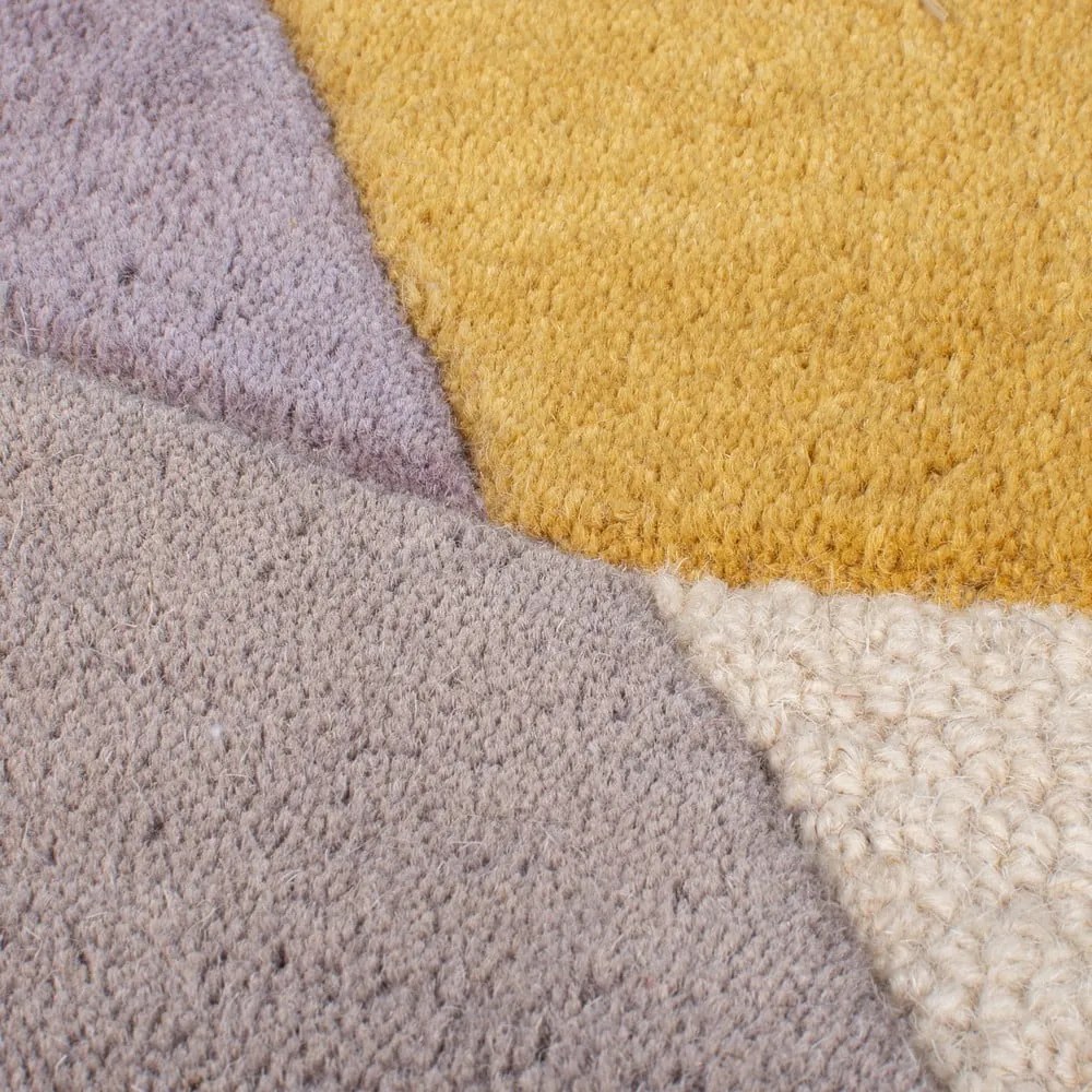 Ručne tkaný vlnený behúň 60x230 cm Glow Multi – Flair Rugs