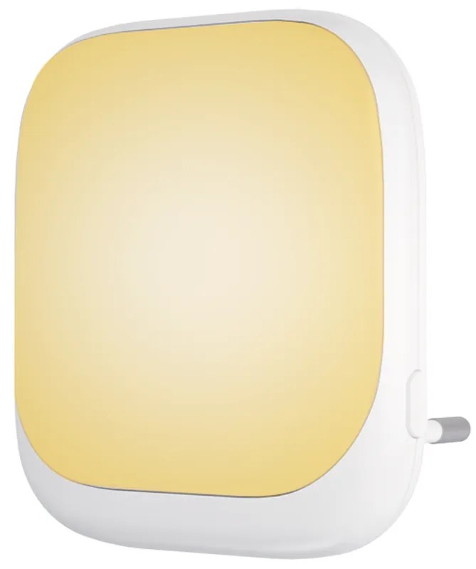 LED svietidlo do zásuvky Pati, 1x LED 0,5w, 2700k, w, senzor súmraku
