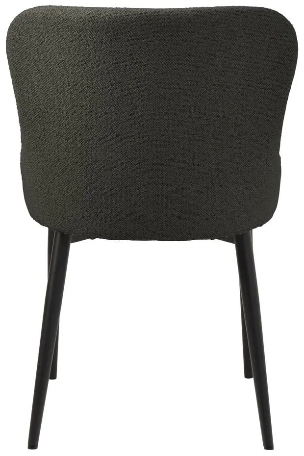 Tmavosivá jedálenská stolička Ontario – Unique Furniture