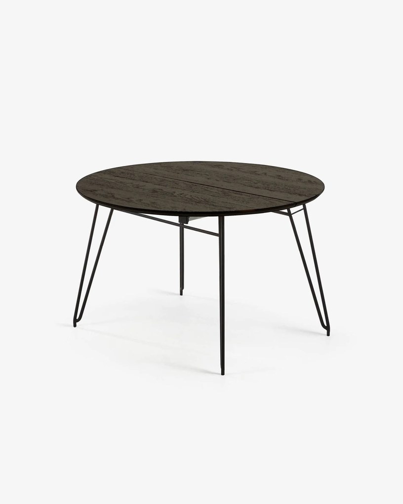 Kave Home MILIAN jedálenský stôl, Ø 120-200 cm