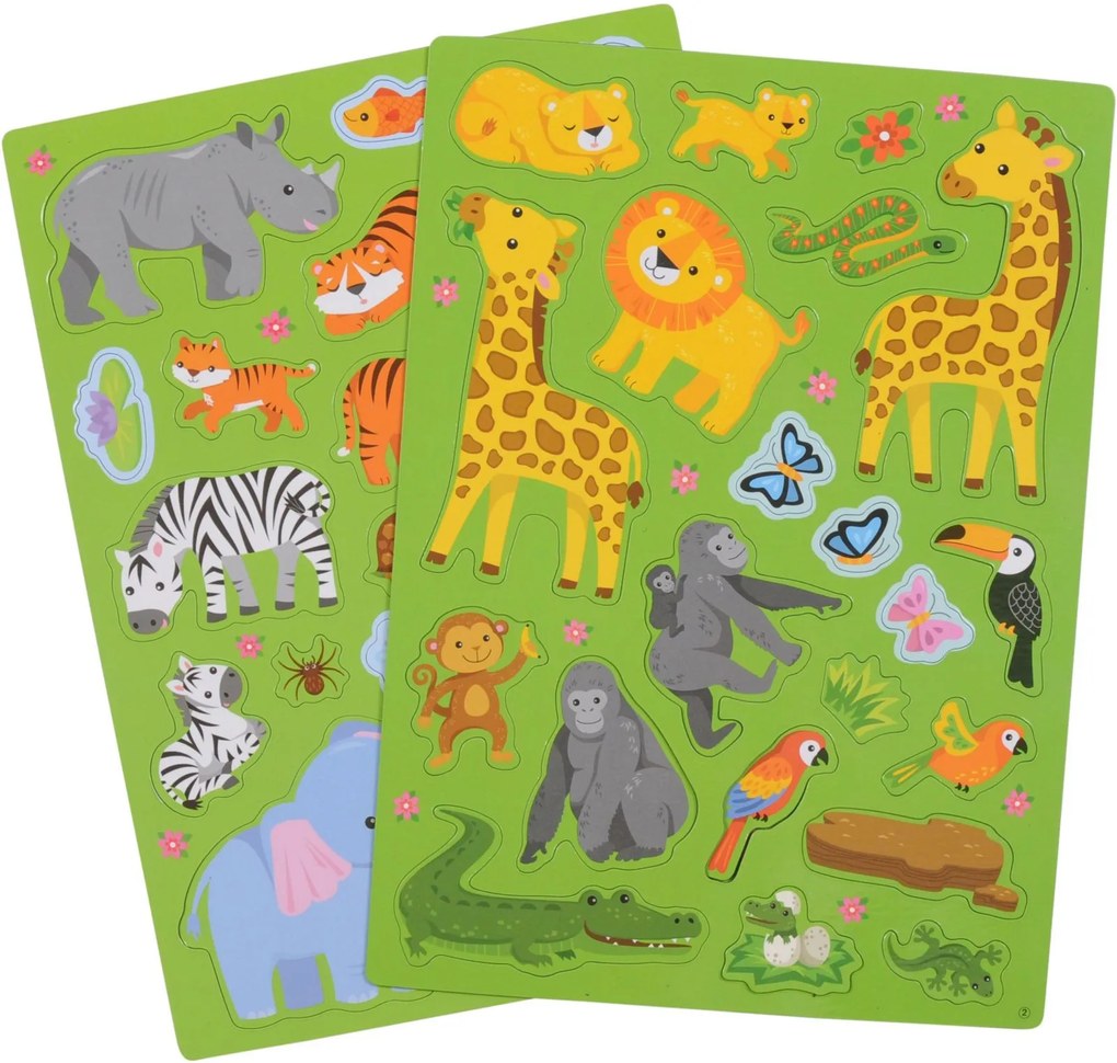 Magnetická hra Tiger Tribe Magna Carry - Džungľa