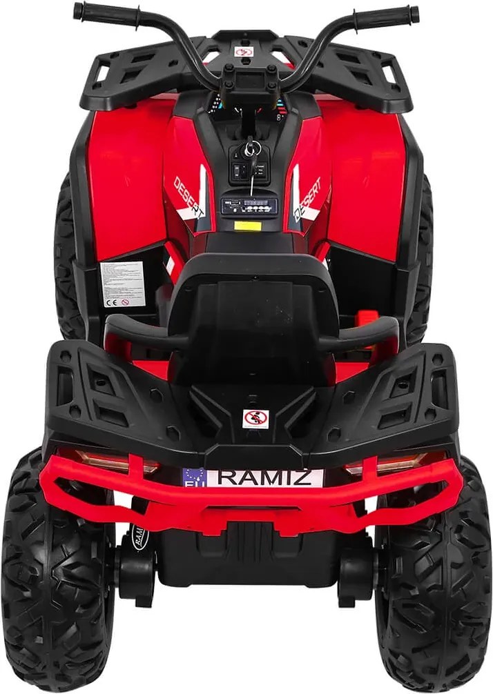 Ramiz Štvorkolka ATV Desert Červená