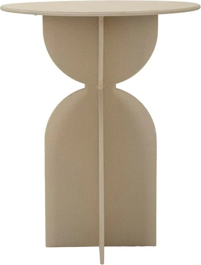 Kovový okrúhly odkladací stolík ø 45 cm Dune – Mauro Ferretti
