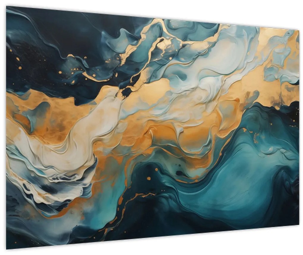 Obraz - Abstrakcia (90x60 cm)