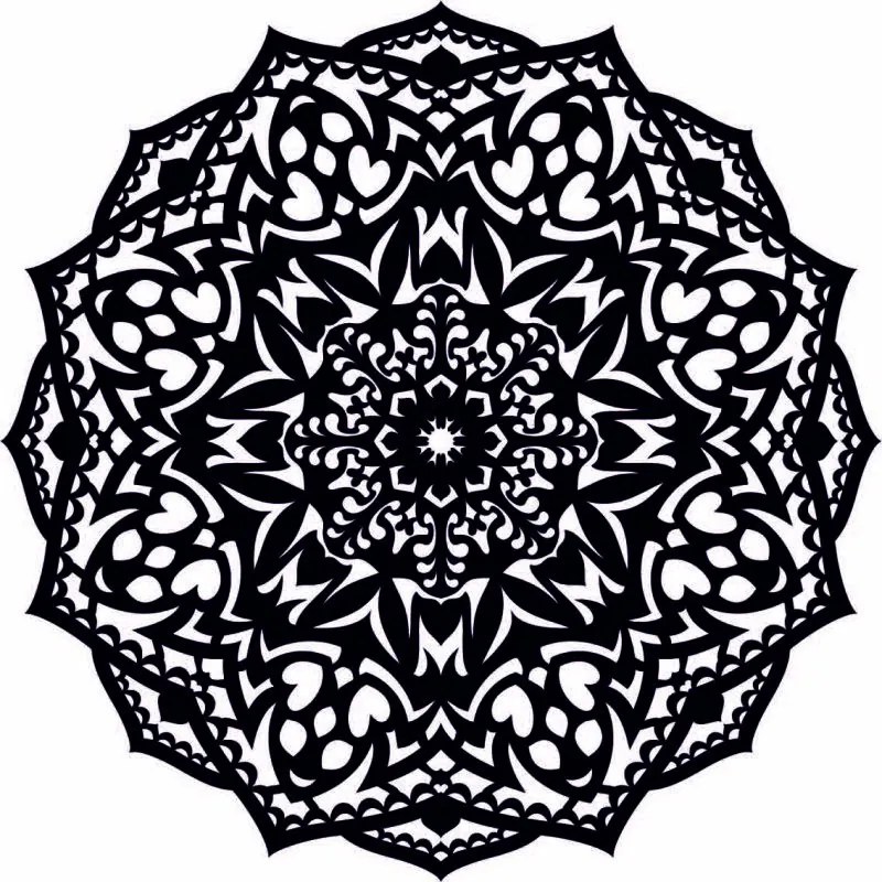 Mandala na stenu z dreva I SENTOP PR0373