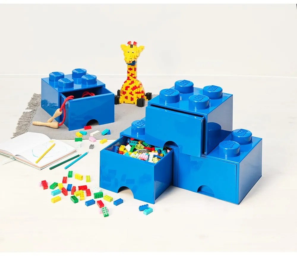 Modrý úložný box LEGO®