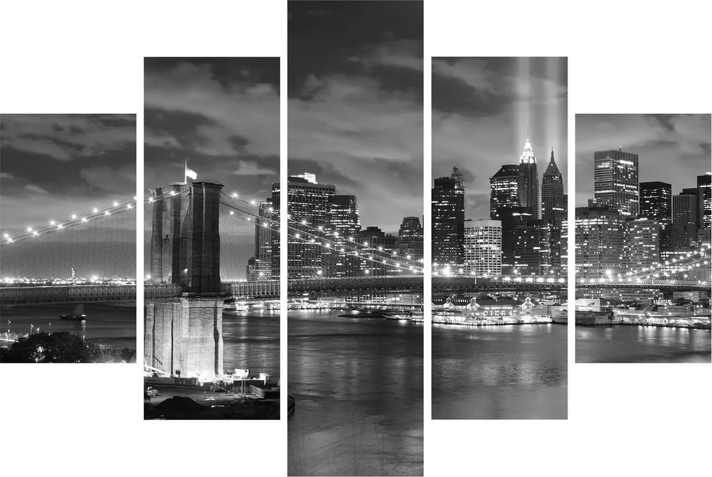 Obraz - Brooklynský most (150x105 cm)