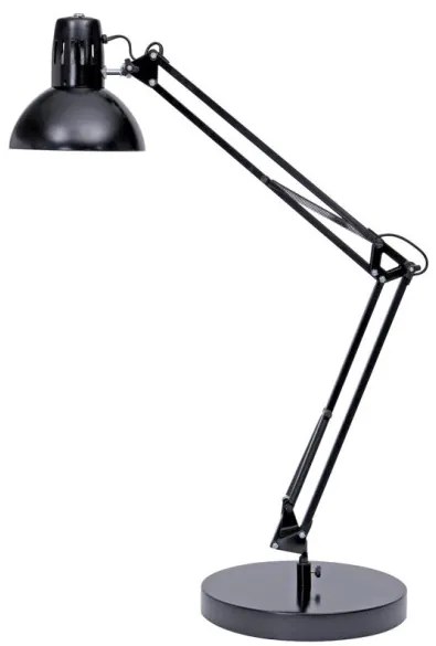 Stolová lampa, čierna