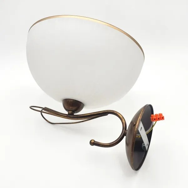 Nástenné svietidlo COBRA 1xE27/60W/230V bronz/patina