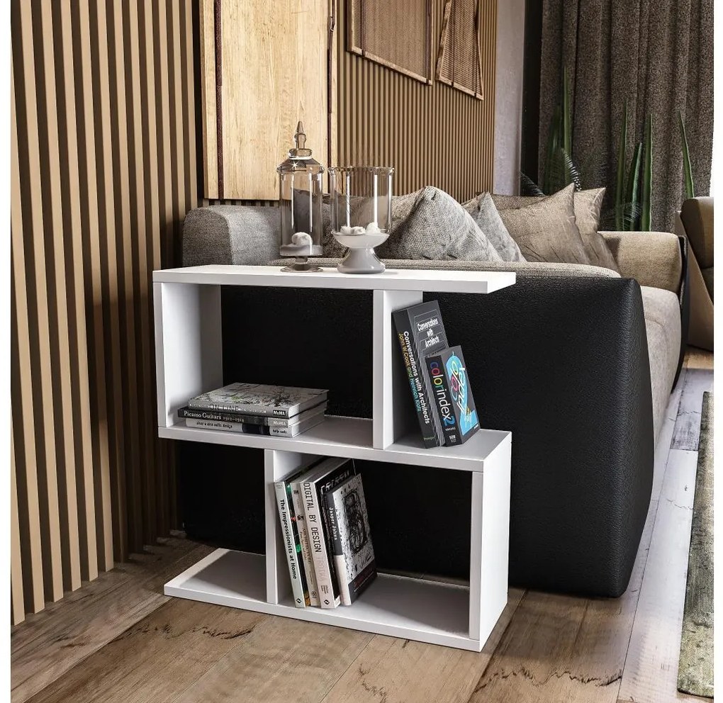 Odkladací stolík LIFE 60x60 cm biela