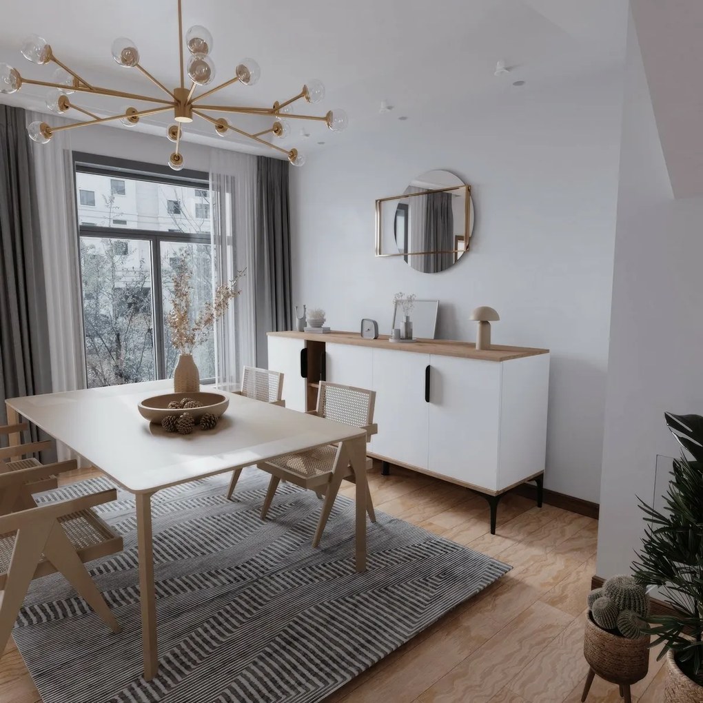 Skrinka Tarz Oak and White