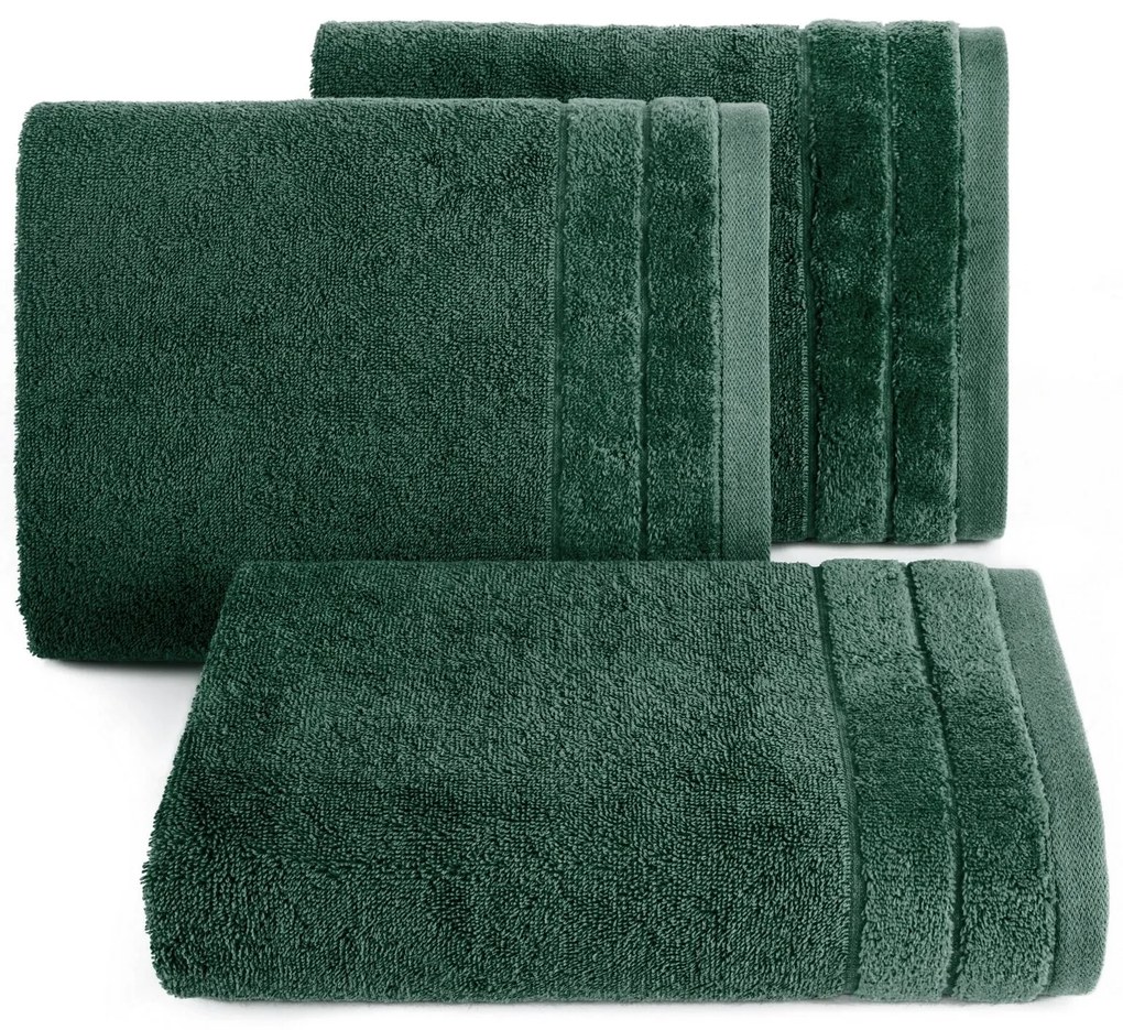 FROTÉ UTERÁK DAMLA13 70X140 CM TMAVOZELENÁ