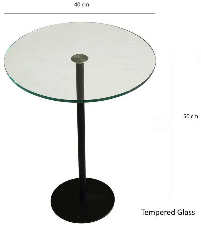 Okrúhly odkladací stolík ø 40 cm Social - Neostill