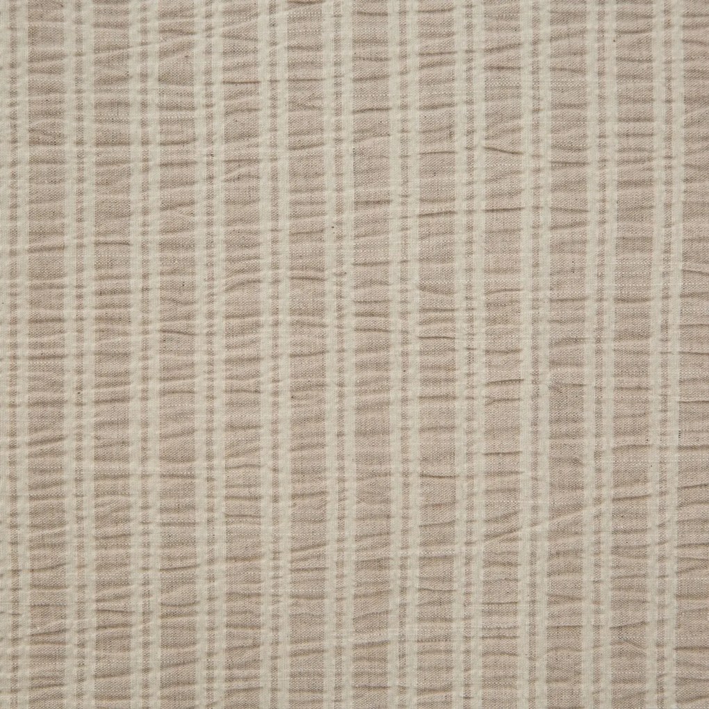 Posteľná bielizeň SEVILLE z bavlny s jemným pruhovaným vzorom v dokonalej béžovej farbe