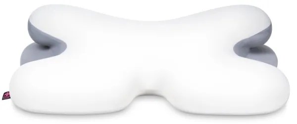CONNECT IT CFH-6030-WH - Anatomický vankúš Virgo biely/sivý