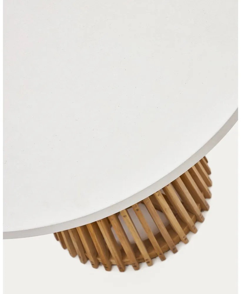 Okrúhly záhradný jedálenský stôl ø 90 cm Alcaufar – Kave Home