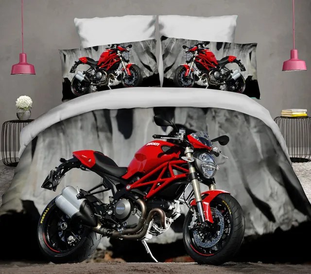 XPOSE ® 3D povlečení MOTORKA 2 140x200, 70x90