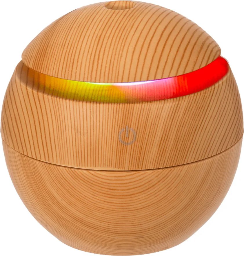 GiftyCity Mini aróma difuzér, dekor dreva