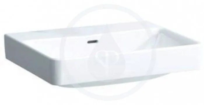 LAUFEN Pro S Umývadlo, 600 mm x 465 mm, bez otvoru na batériu, biela H8109630001091