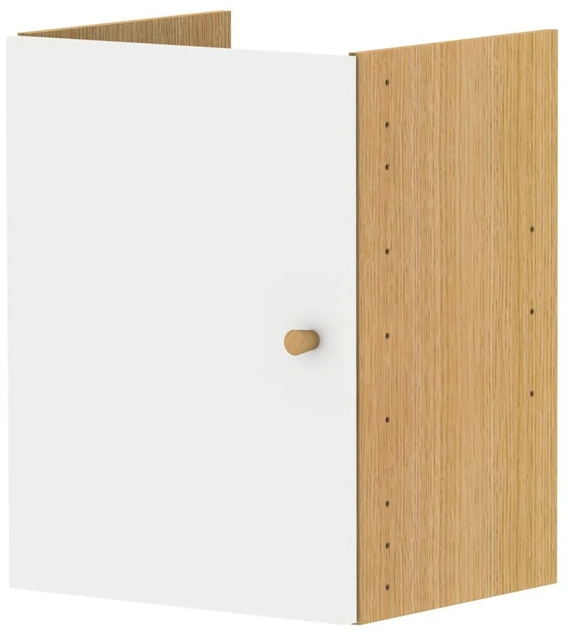 Biely modulárny policový systém 33x43.5 cm Z Cube - Tenzo