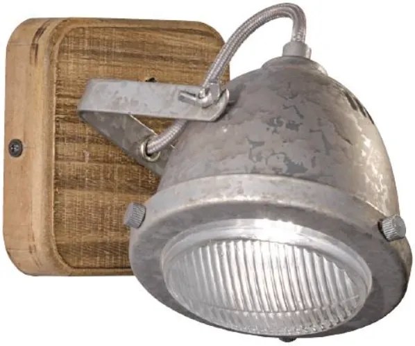 OLD | Nástenná lampa Farba: Zinok