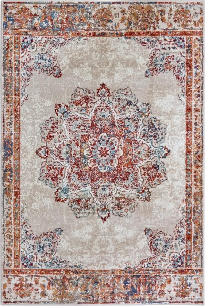 AKCIA: 200x280 cm Kusový koberec Luxor 105639 Maderno Cream Multicolor, viacfarebná, obývacia izba, Hanse Home