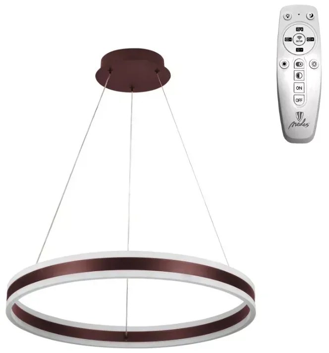 Moderné svietidlo NEDES LED svietidlo + diaľkový ovládač 85W J4315/BR