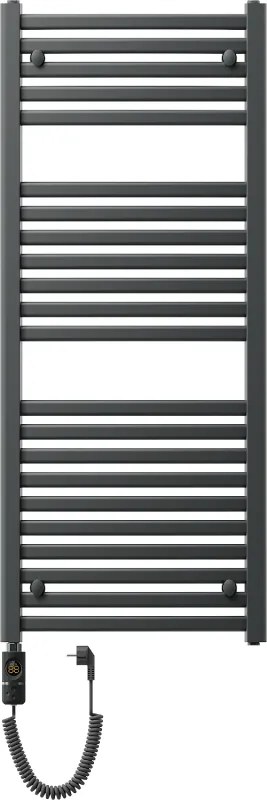 Mexen Helios, elektrické vykurovacie teleso 1200 x 500 mm, 600 W, antracitová, W103-1200-500-2600-66
