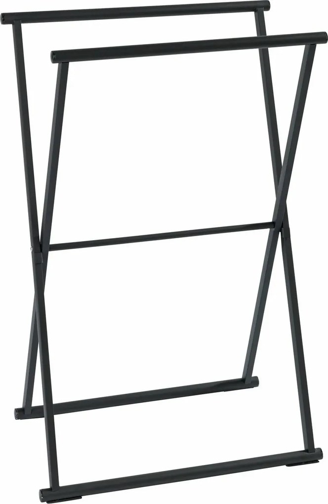 Wenko LAVA skladací vešiak na uteráky – čierny