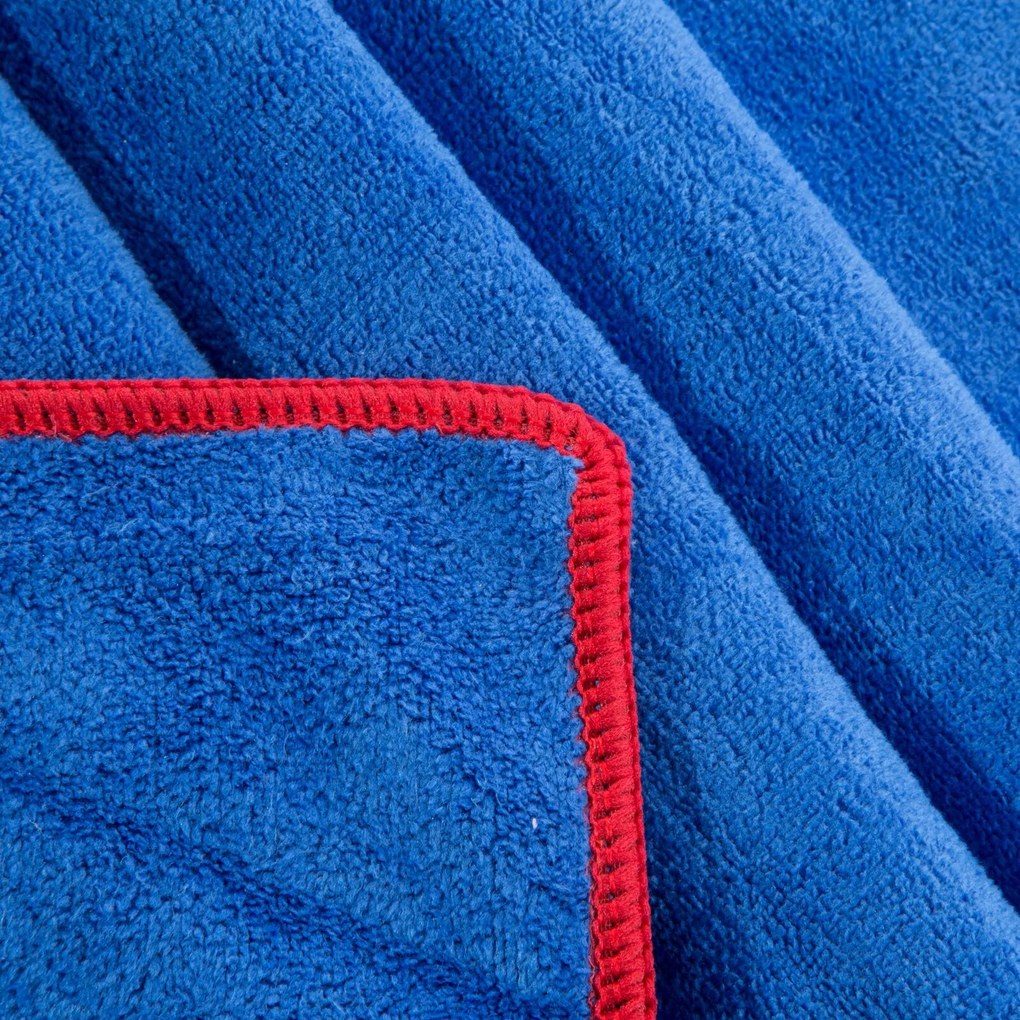 RÝCHLOSCHNÚCA PLÁŽOVÁ OSUŠKA Z MIKROVLÁKNA IGA 80X160 CM MODRÁ