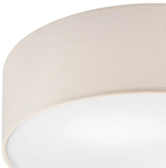 Stropné svietidlo SIRJA DOUBLE 4xE27/15W/230V pr. 45 cm krémová