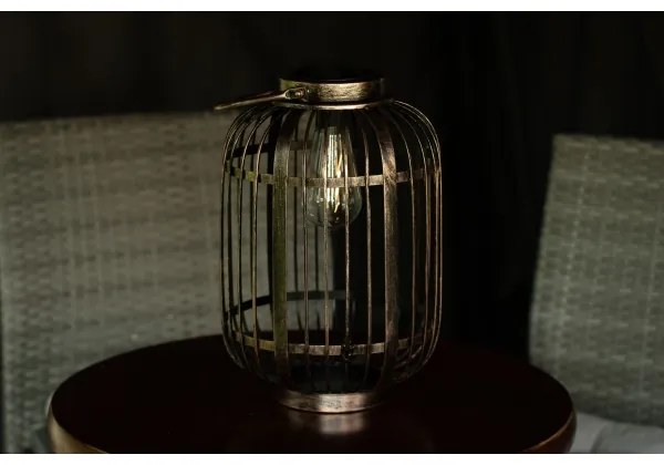 LED Solárne svietidlo LORETA 1xE27/1,2V 600 mAh IP44